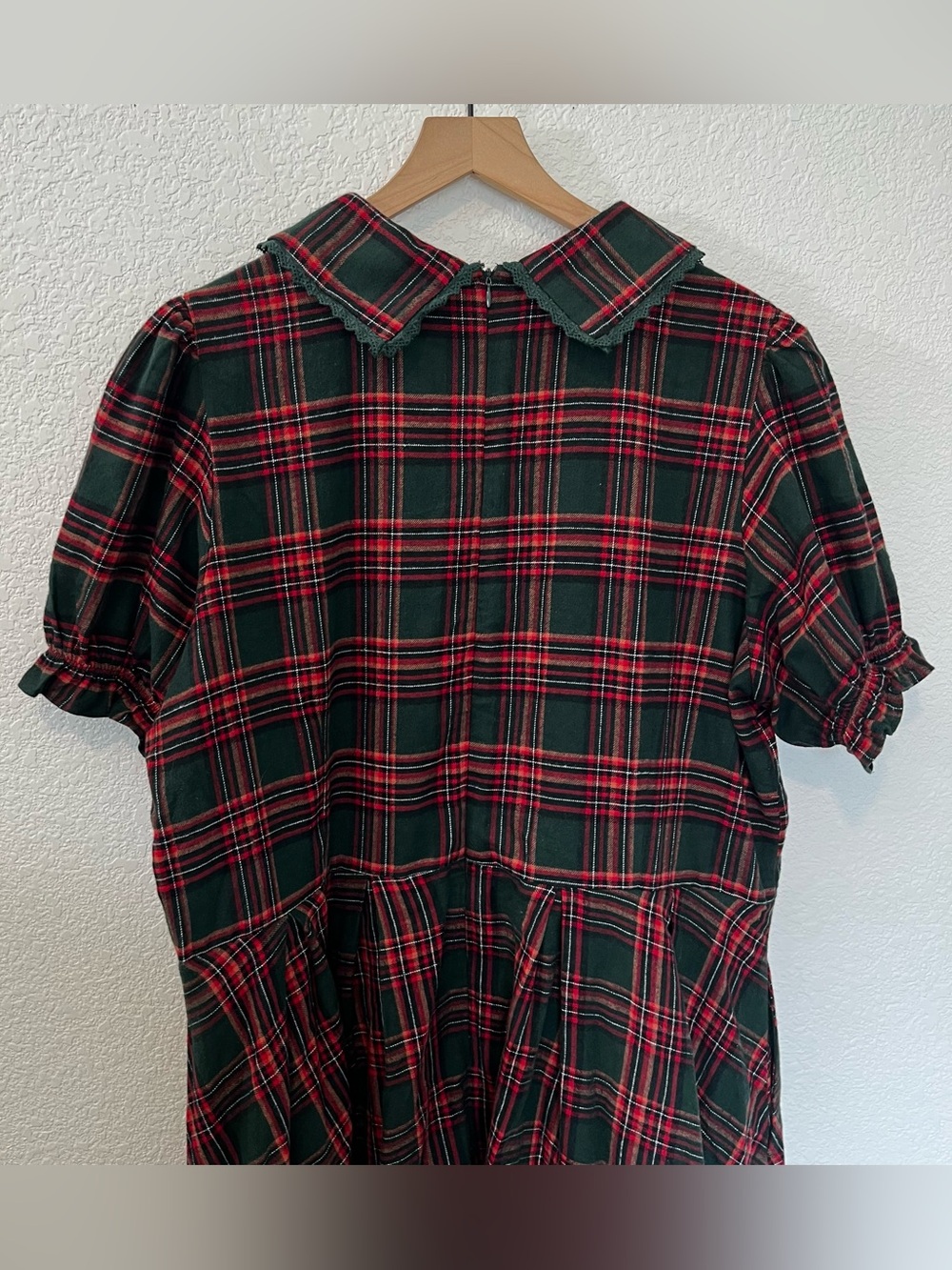 Ivy City Co Sophia Dress in Evergreen Plaid- Size 20W - Picture 11 of 15